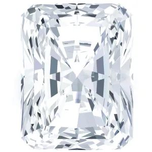 Radiant Diamond Faceted FAB Moissanite Loose Stone
