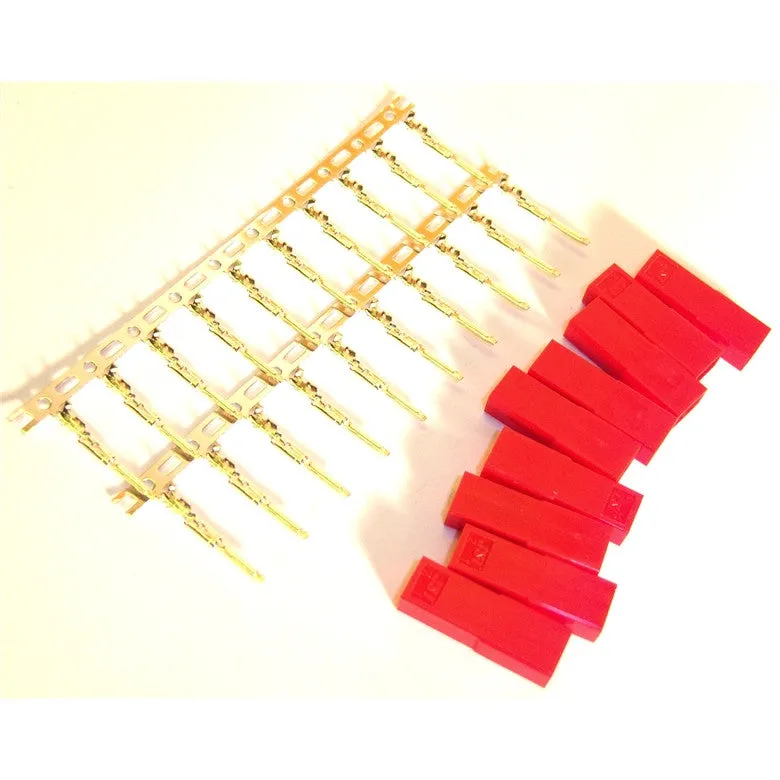 RC JST Set Female Battery Connector Plug Tin Plated x 10