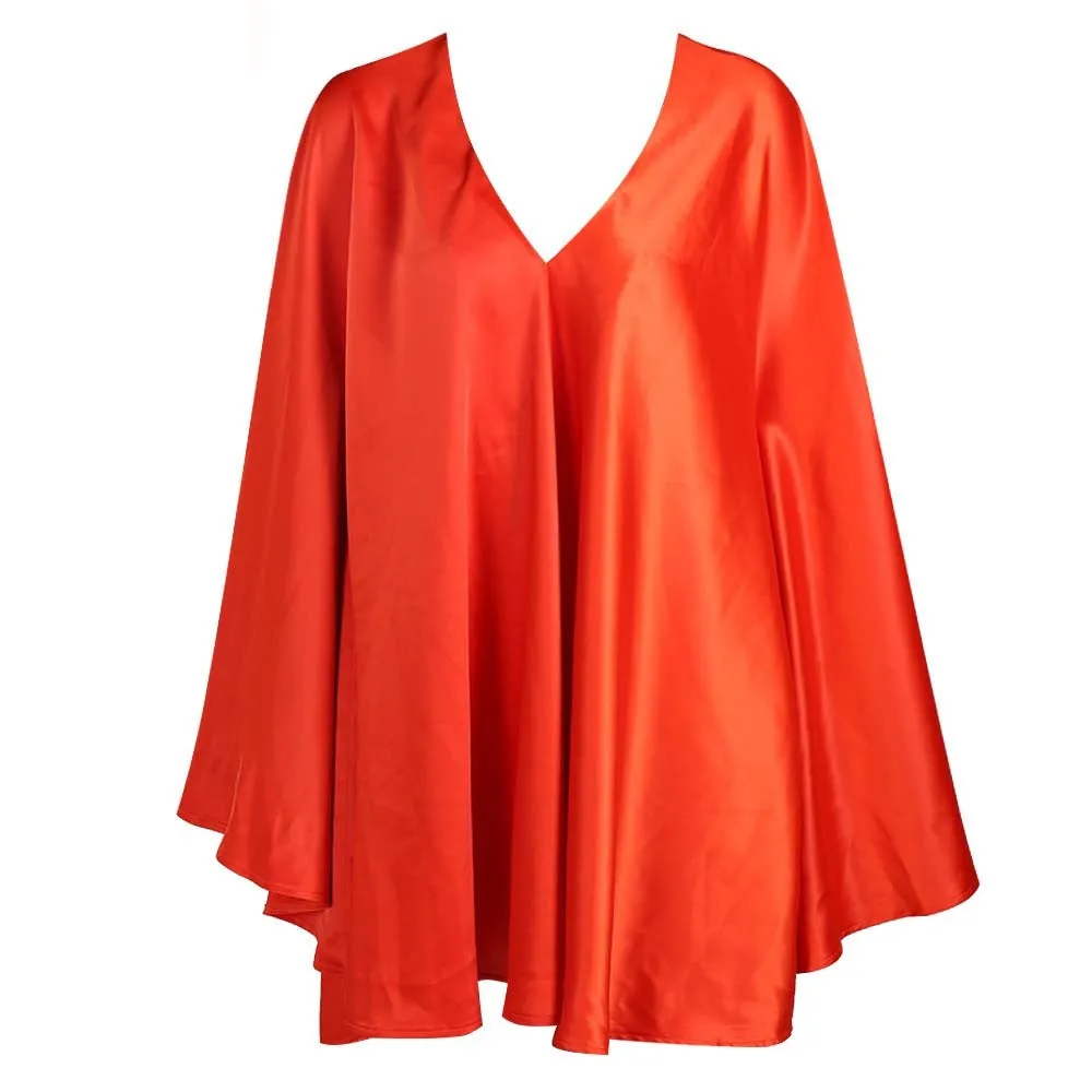 Red Cape Dress