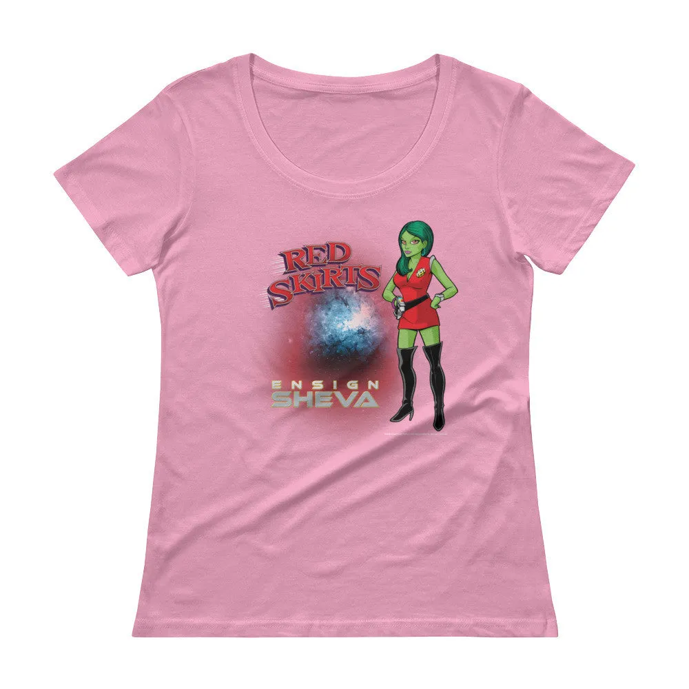 Red Skirts: Ensign Sheva Scoop Neck T-Shirt