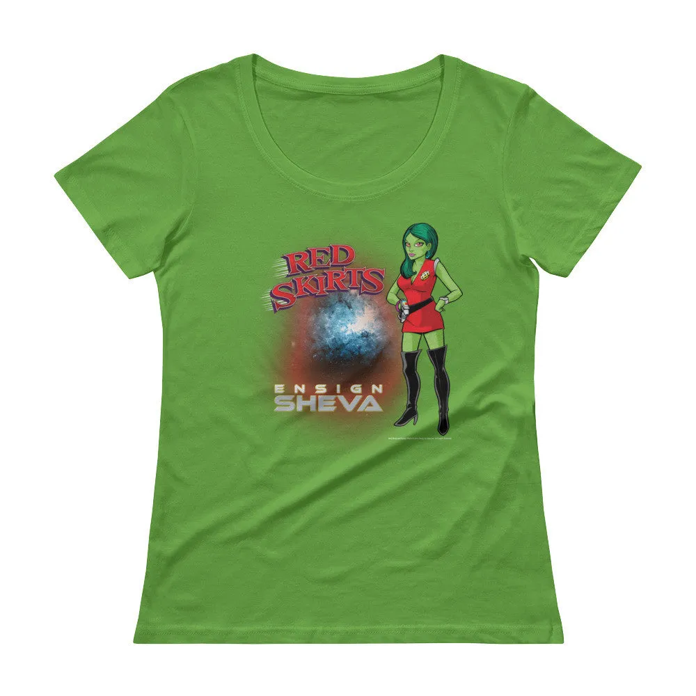 Red Skirts: Ensign Sheva Scoop Neck T-Shirt