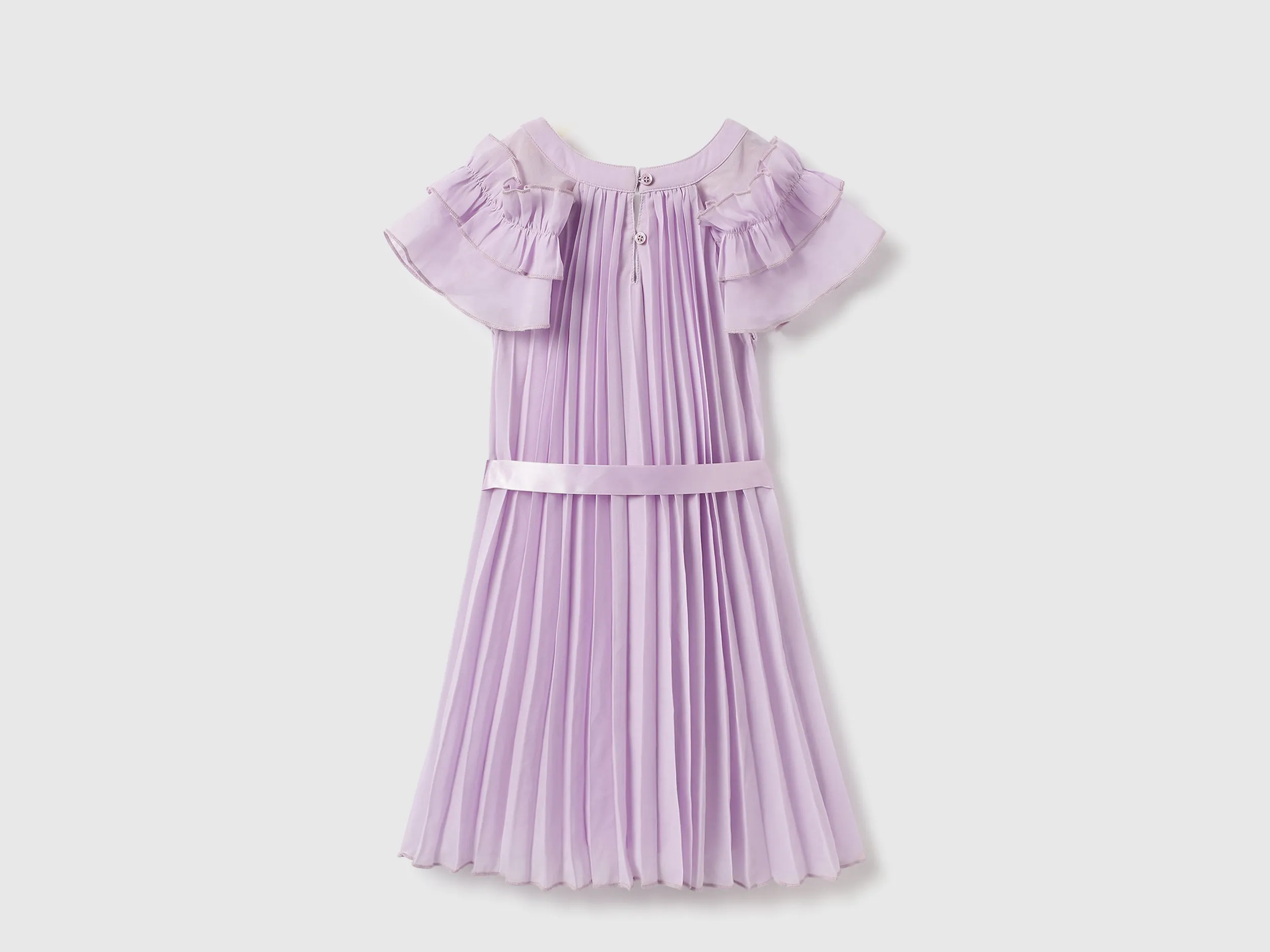 Regular Fit Round Neck Solid Dresses