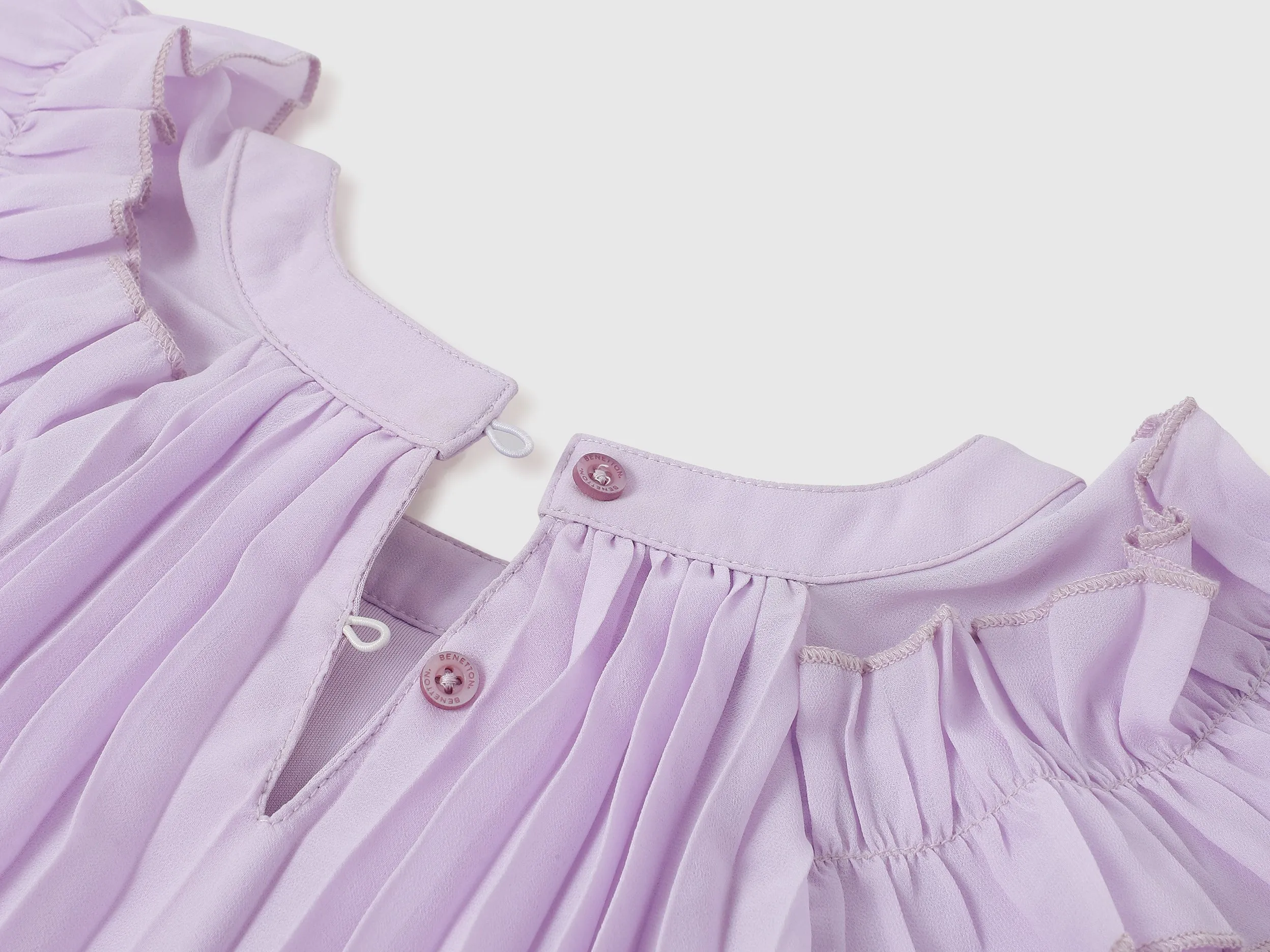 Regular Fit Round Neck Solid Dresses