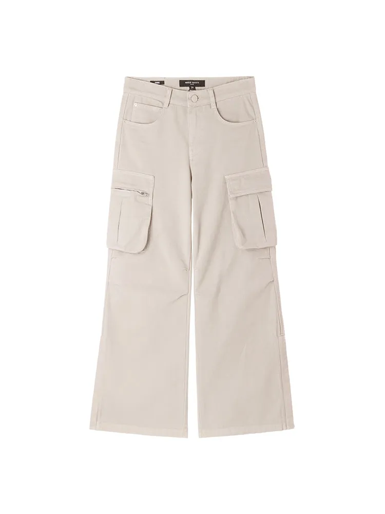 Retro Khaki Cargo Pant