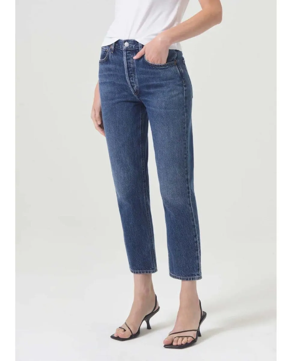 Riley Crop Jeans in Control