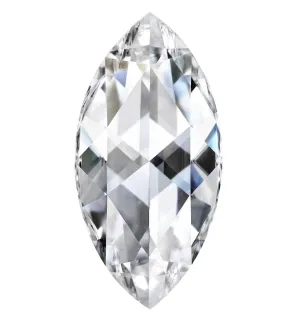 Rose Cut Marquise Forever One Charles & Colvard Loose Moissanite Stone