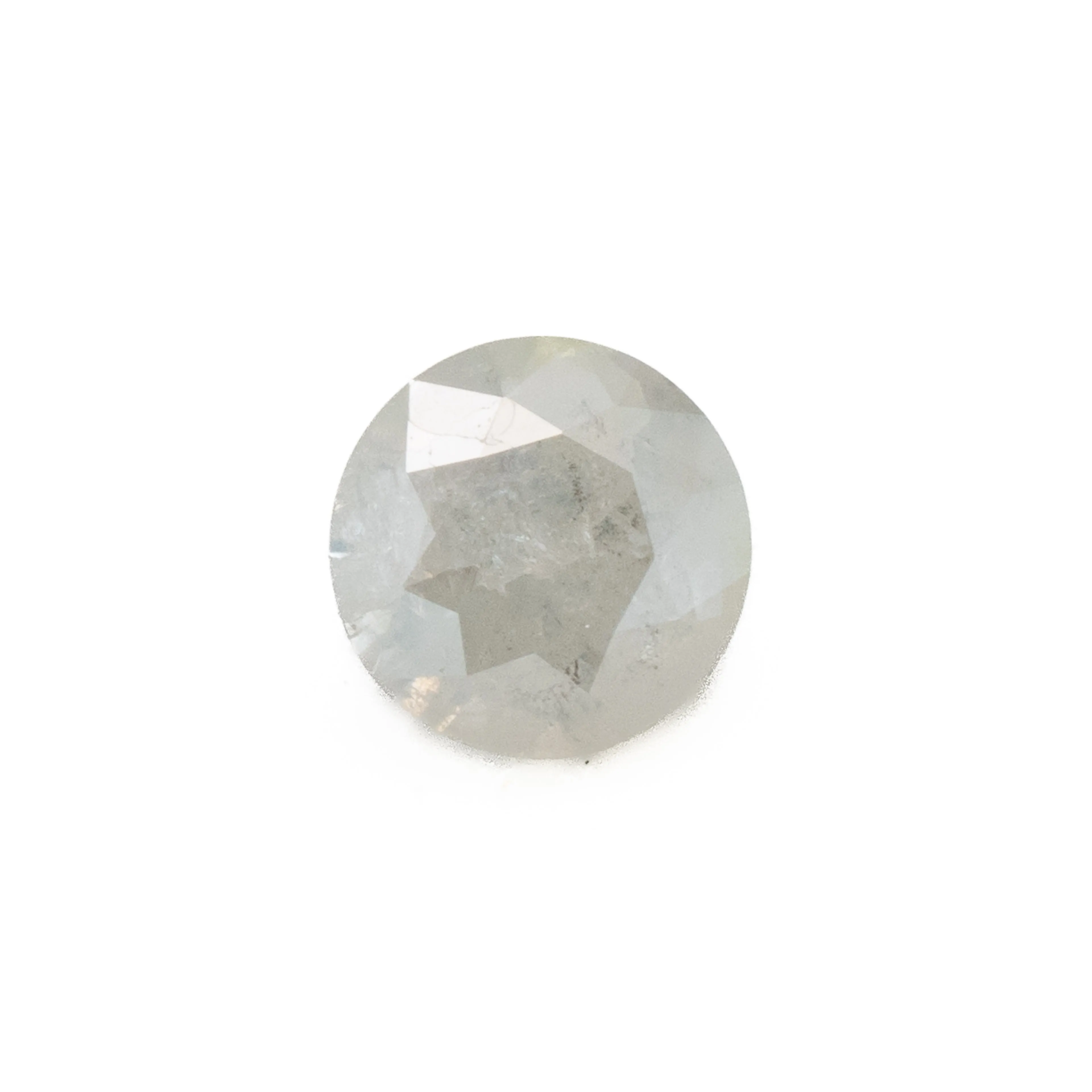Round Brilliant Icy Salt   Pepper Diamond | 0.21ct