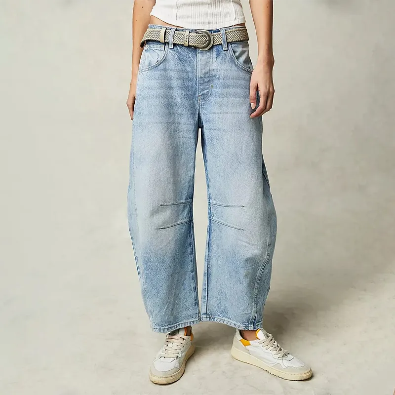 Ruan | Bredbenet Jeans - Komfortabel Denim