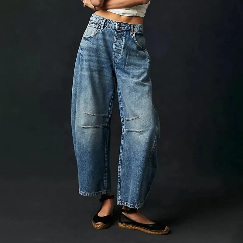 Ruan | Bredbenet Jeans - Komfortabel Denim