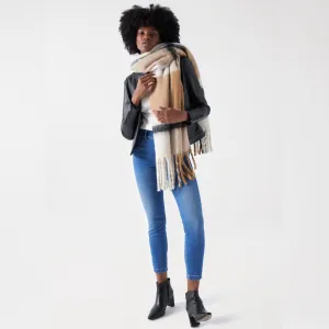 Salsa Cropped Skinny Secret Push In Jeans | Blue