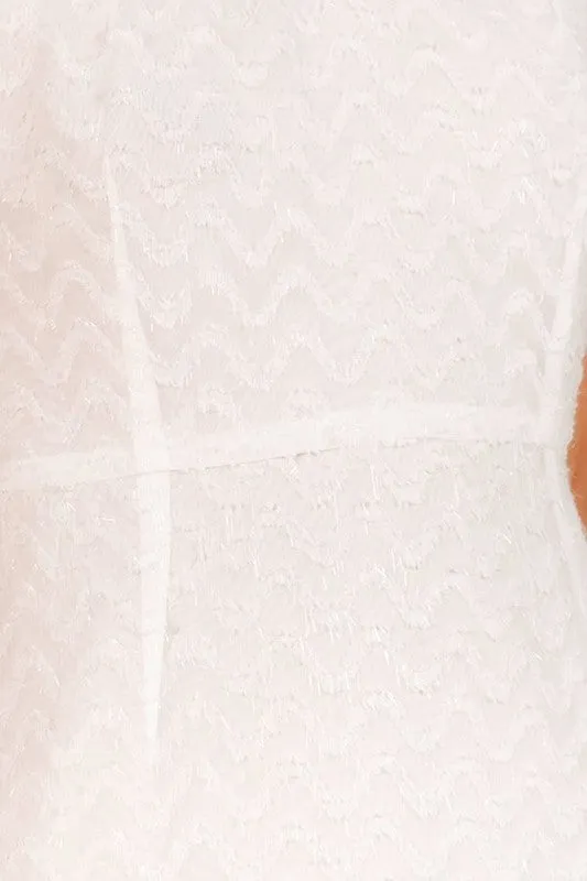 SANDRA WHITE DRESS