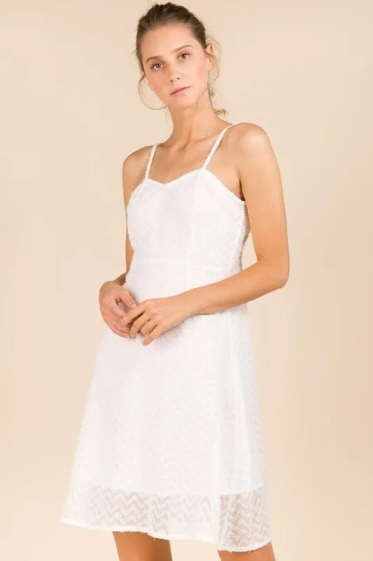 SANDRA WHITE DRESS