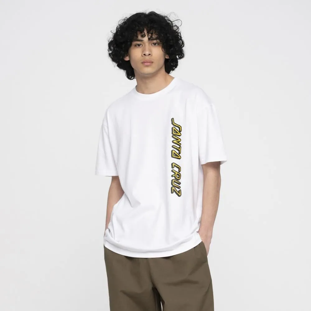 Santa Cruz T-Shirt Roskopp Break T-Shirt - White Acid Wash