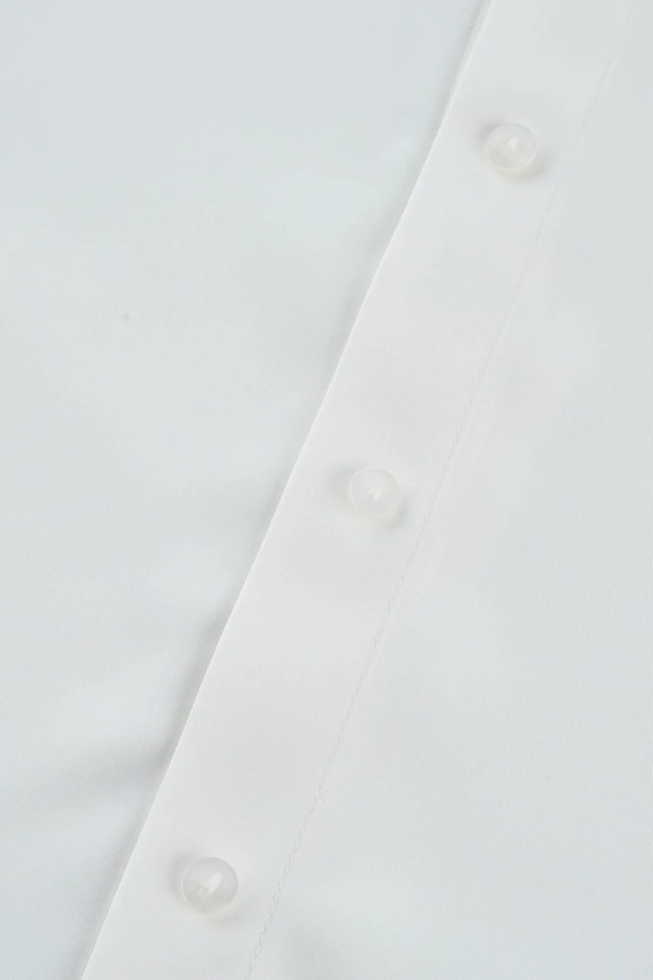 Satin Shirt Collar Blouse