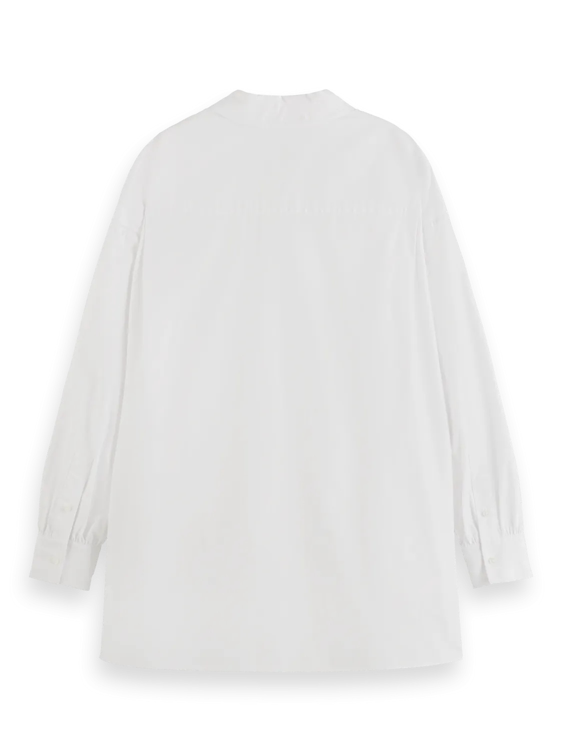 Scotch & Soda Girlfriend Poplin Shirt - White