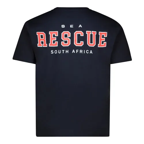 Sea Rescue Vintage Short Sleeve T-Shirt - Navy