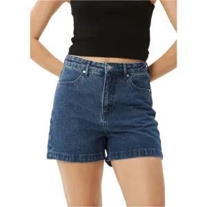 Seventy Threes Hemp Denim High Waisted Shorts