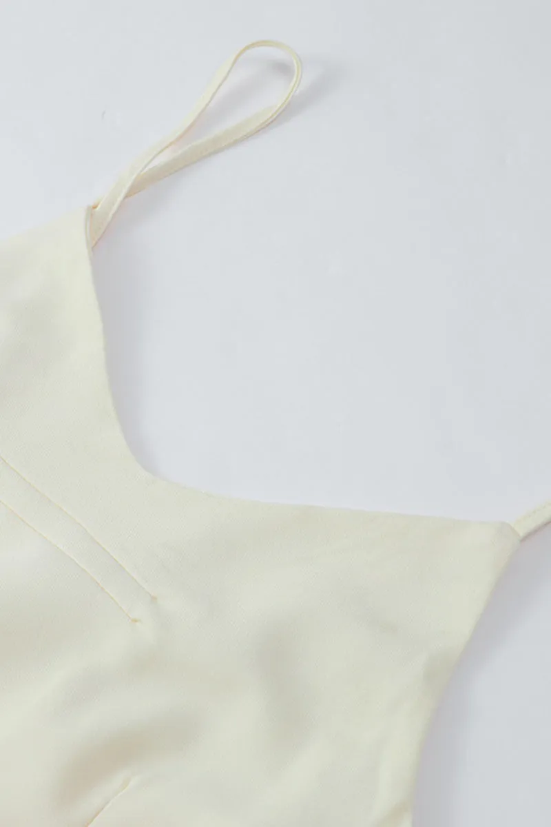 Sexy Backless Mesh V Neck Sling Dresses