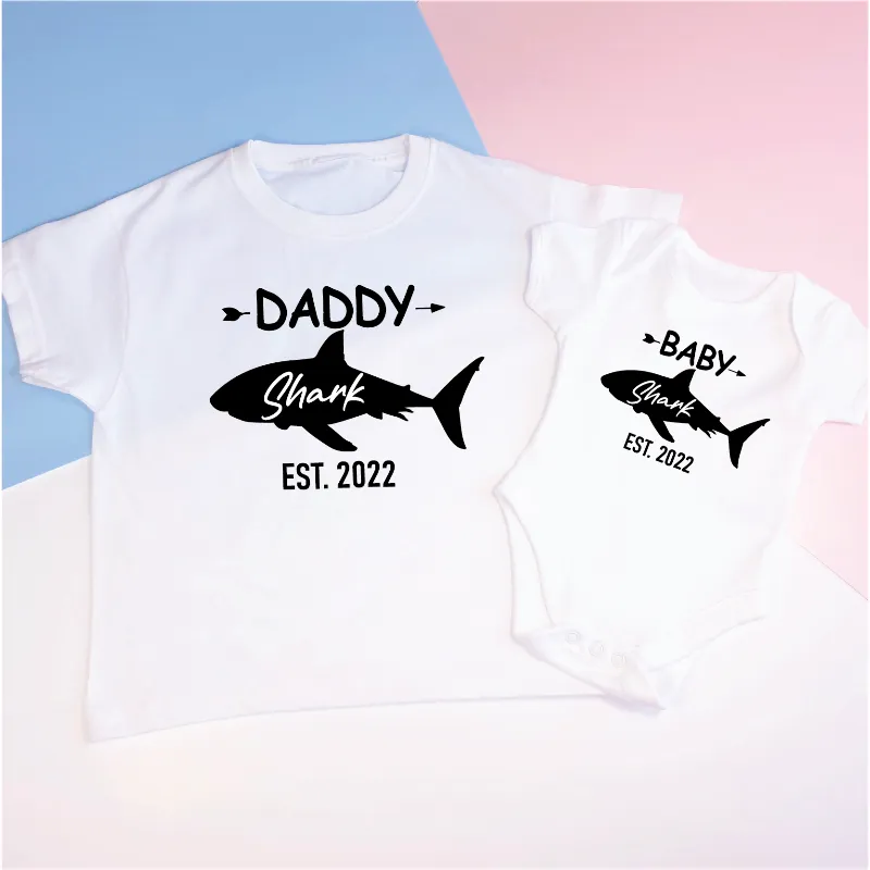 Shark Family Matching T-shirts