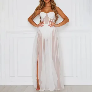 Sheer Maxi Dress