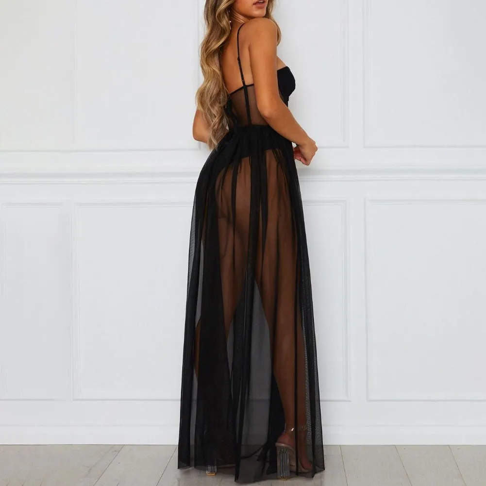 Sheer Maxi Dress