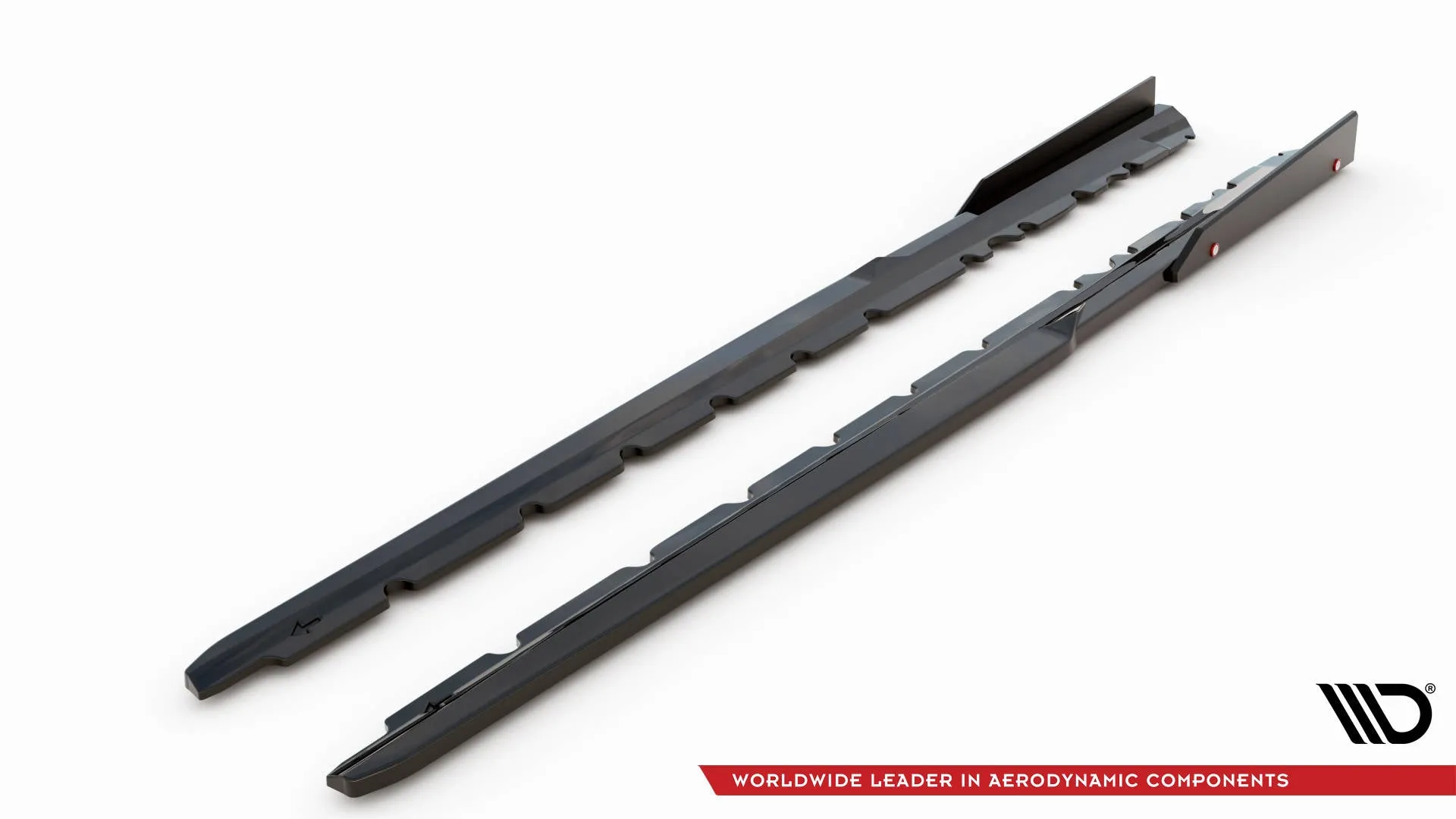 Side Skirts Diffusers  V.2  Flaps Audi R8 Mk2 Facelift