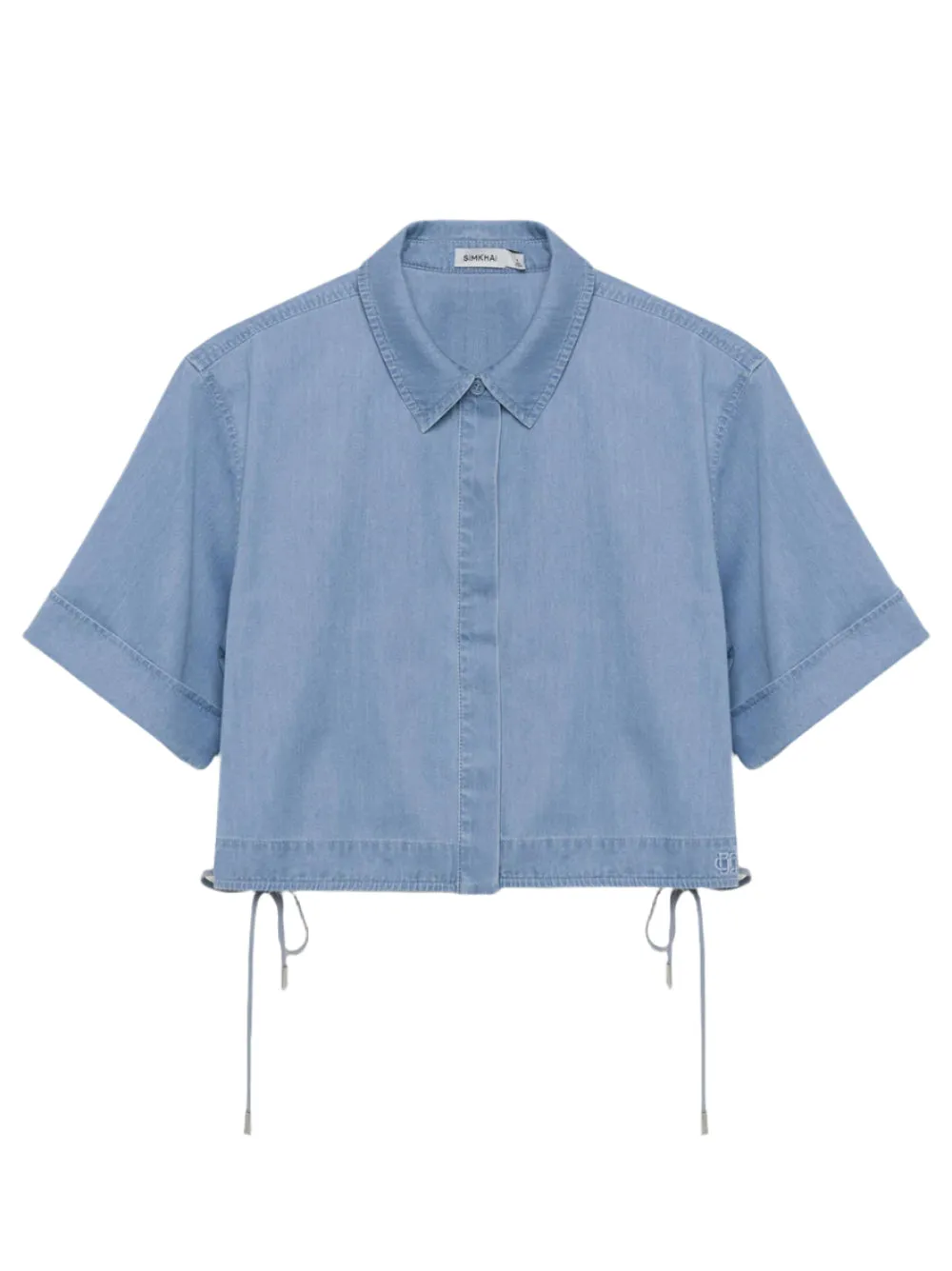Simkhai Bishop Cotton Top in Stratus