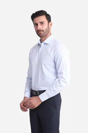 Sky Textured Dress Shirt