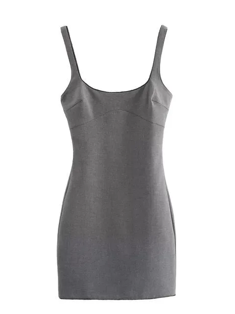 Slim Fit Female Chic Mini Dresses