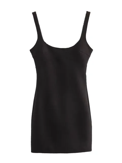 Slim Fit Female Chic Mini Dresses