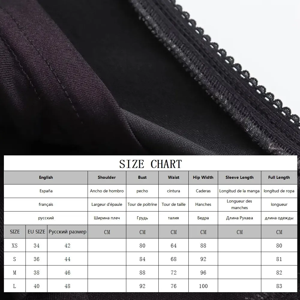 Slim Fit Female Chic Mini Dresses