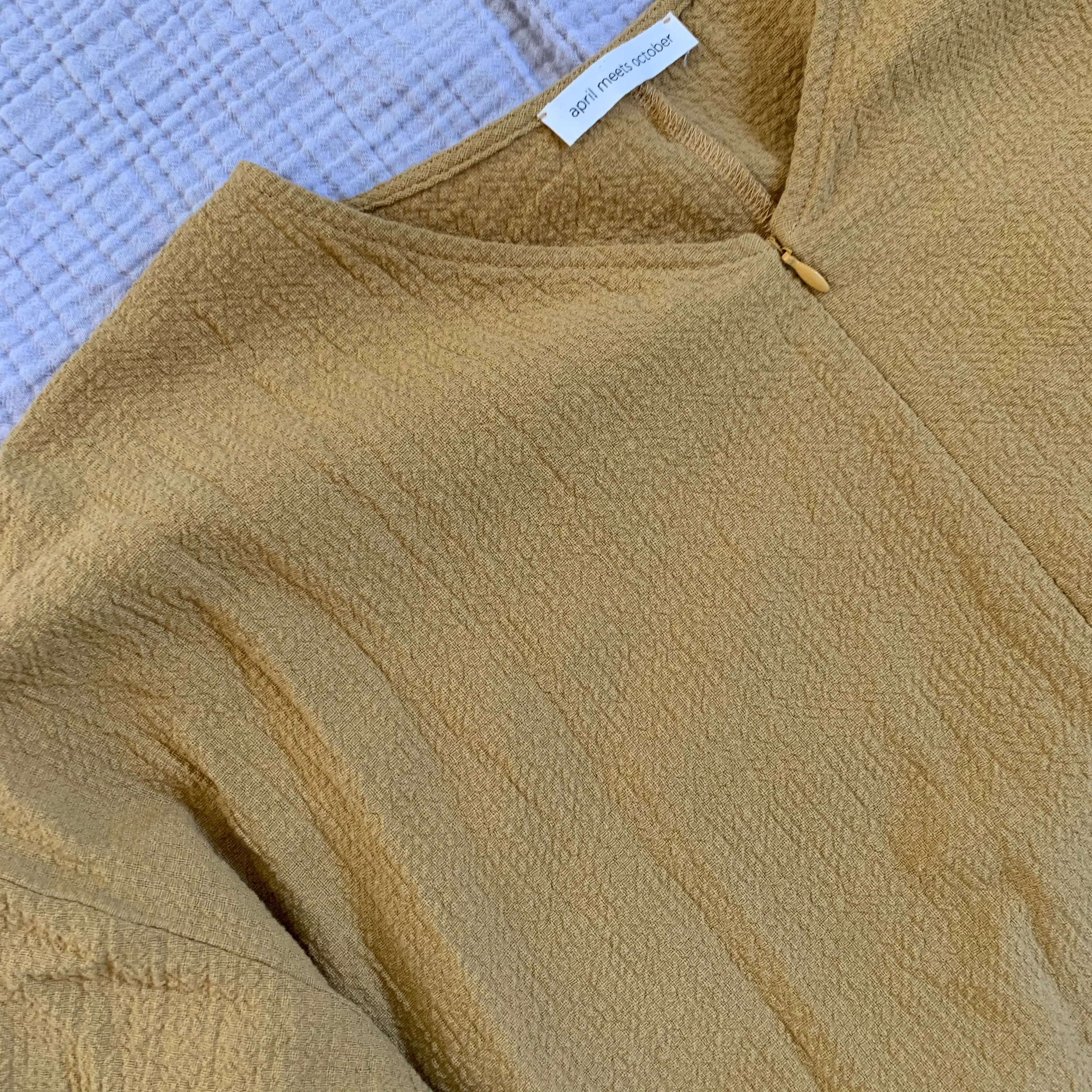 Snuggle Jumpsuit Camel