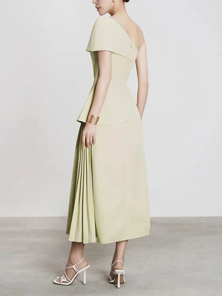 Solid Slimming Two Piece Set