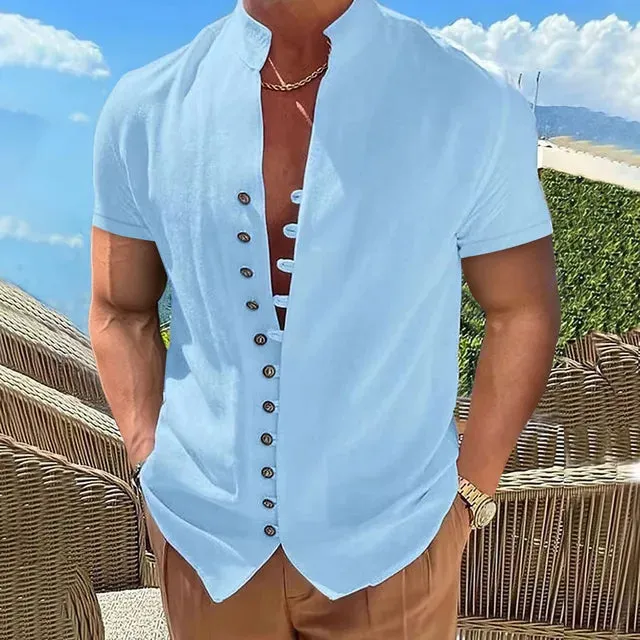 SommerFlair Leinenluxus Herrenhemd