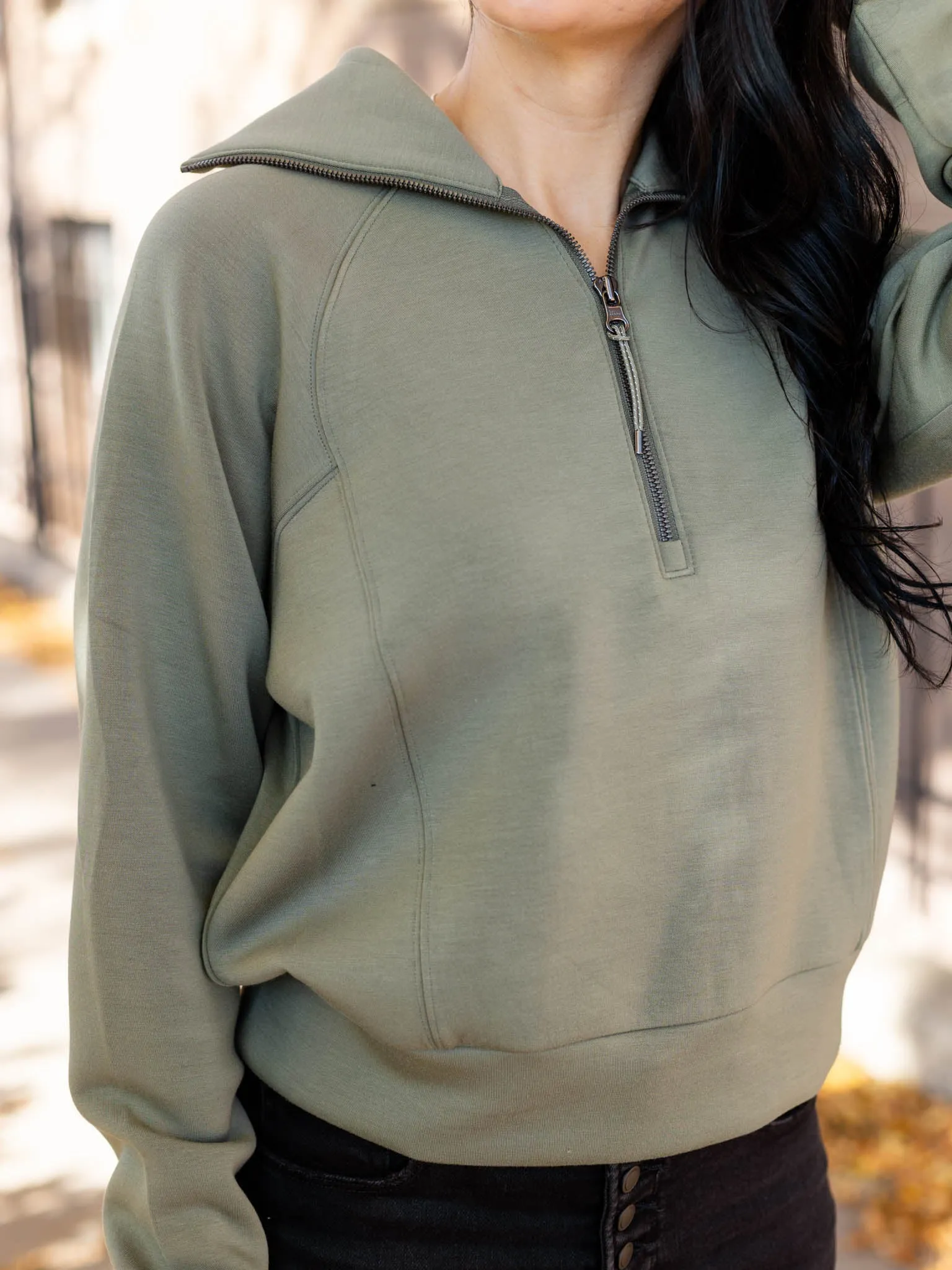 Spanx Air Essentials Half Zip