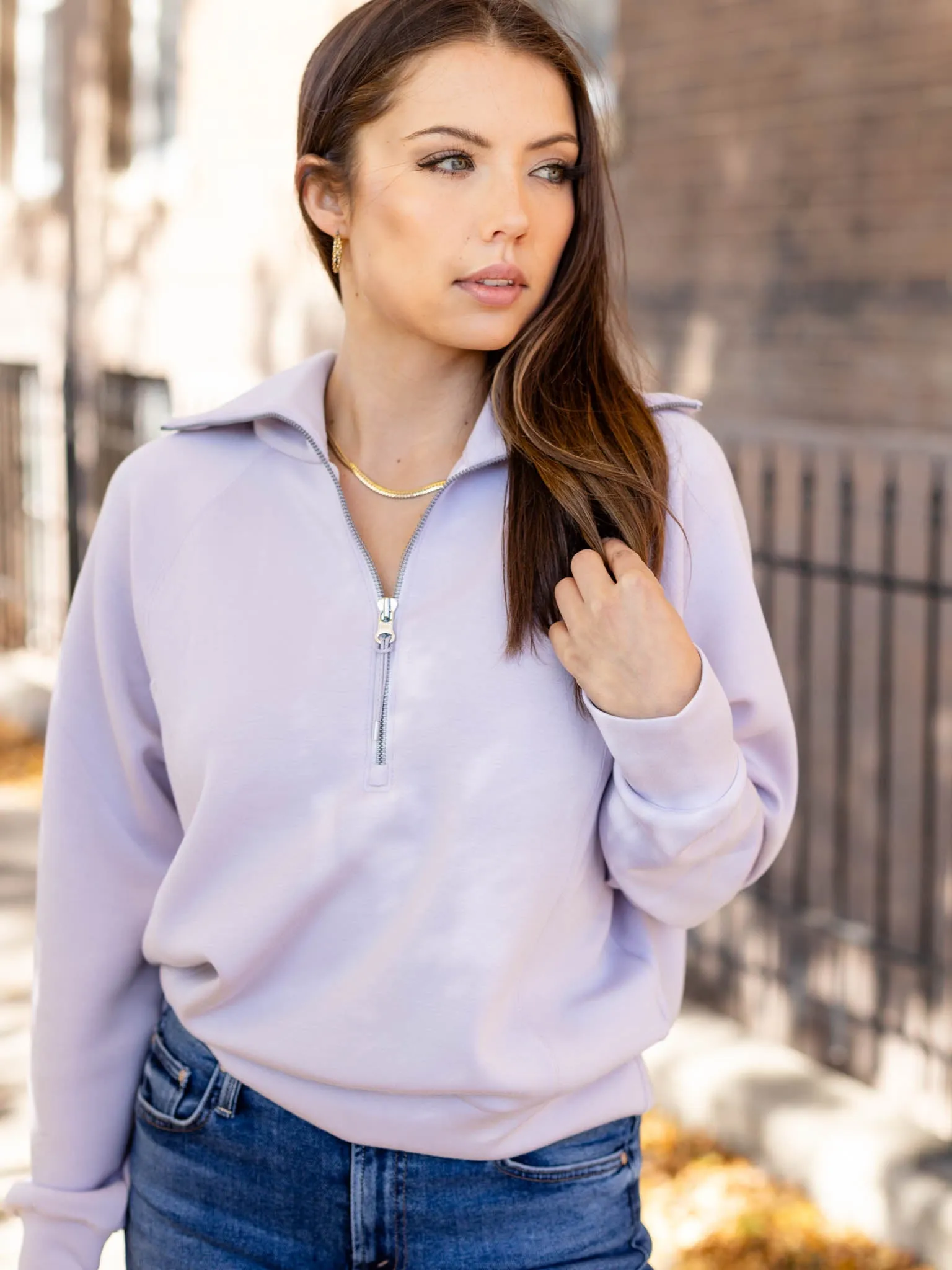 Spanx Air Essentials Half Zip