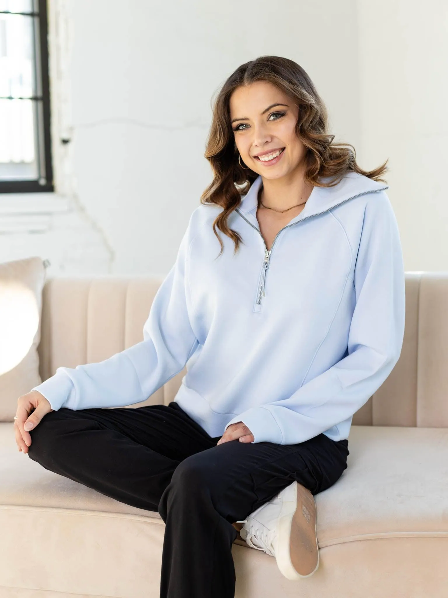 Spanx Air Essentials Half Zip