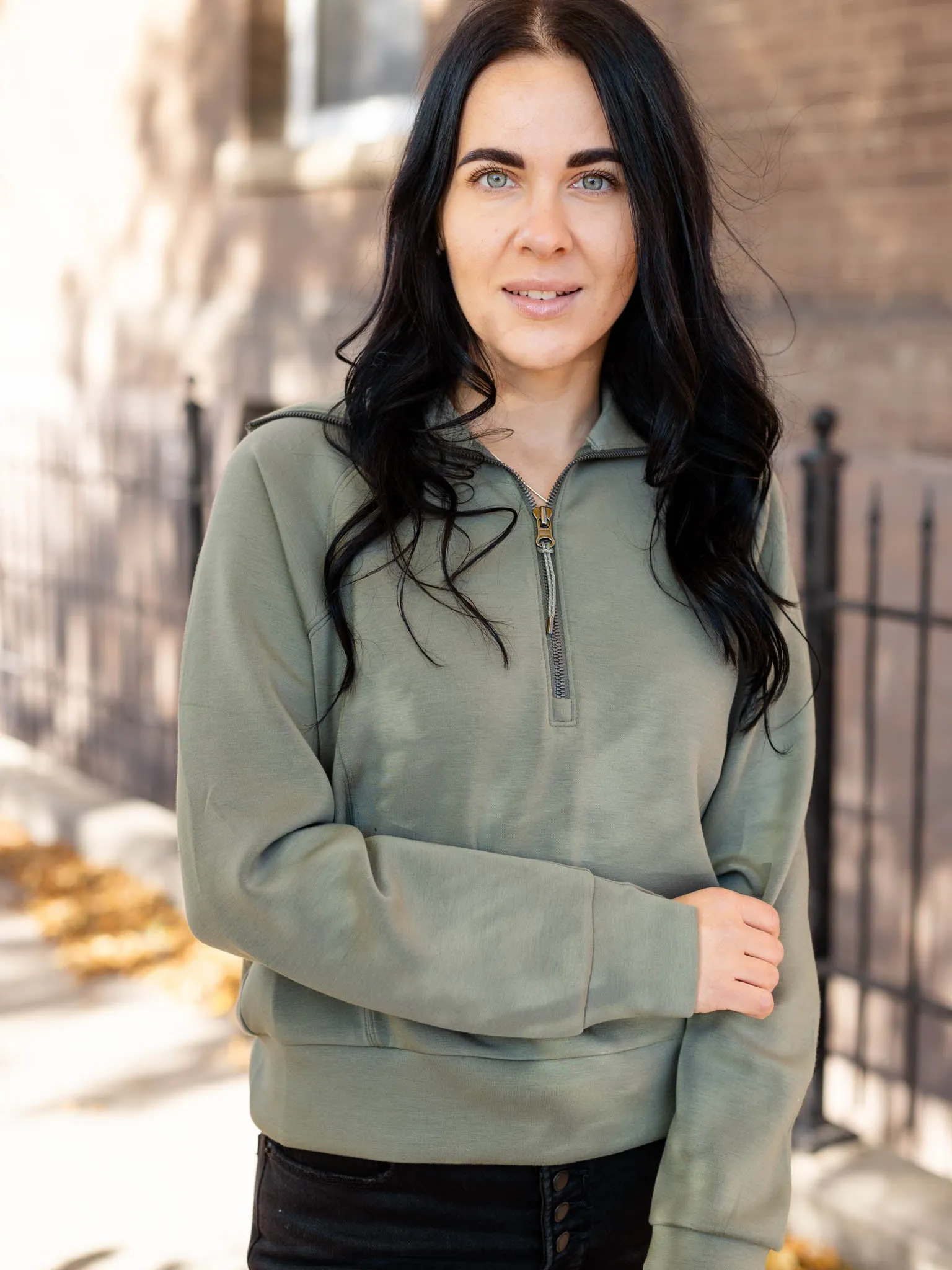 Spanx Air Essentials Half Zip
