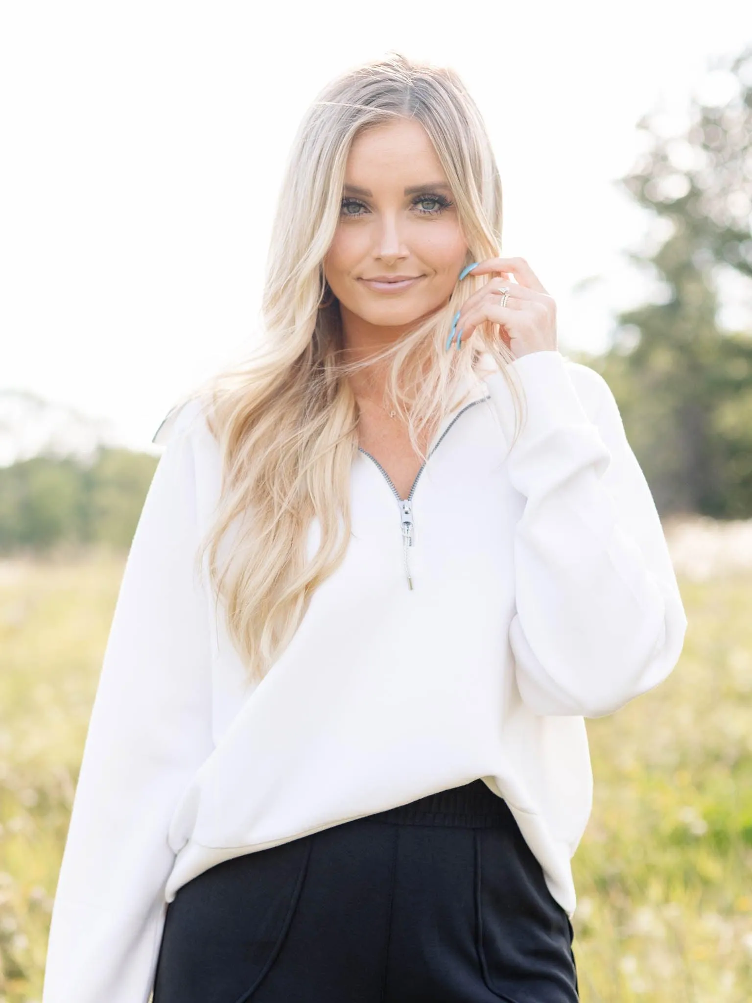Spanx Air Essentials Half Zip
