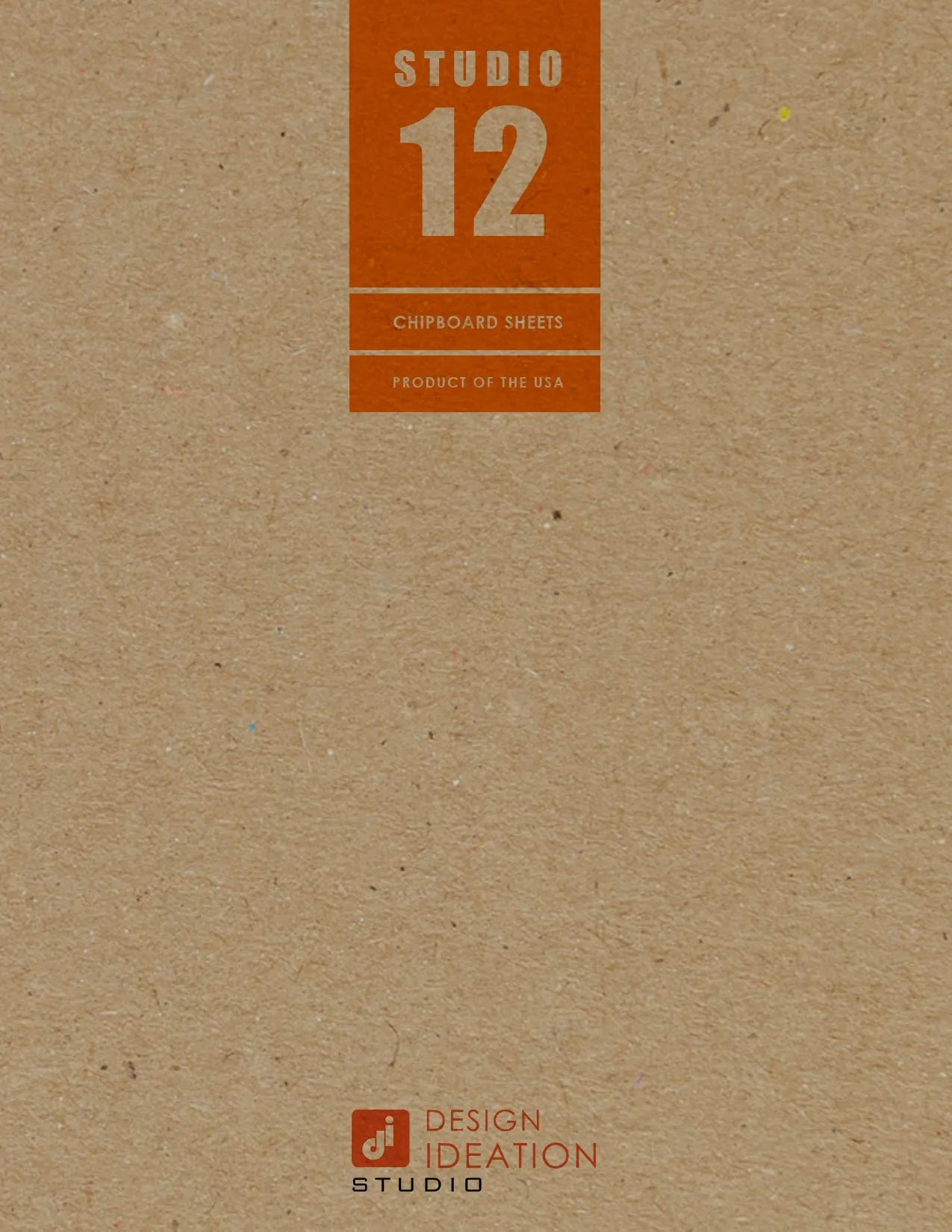 STANDARD Chipboard Sheets. Economy Pack. STUDIO 12 brand. (9" x 12") (10 Sheets)