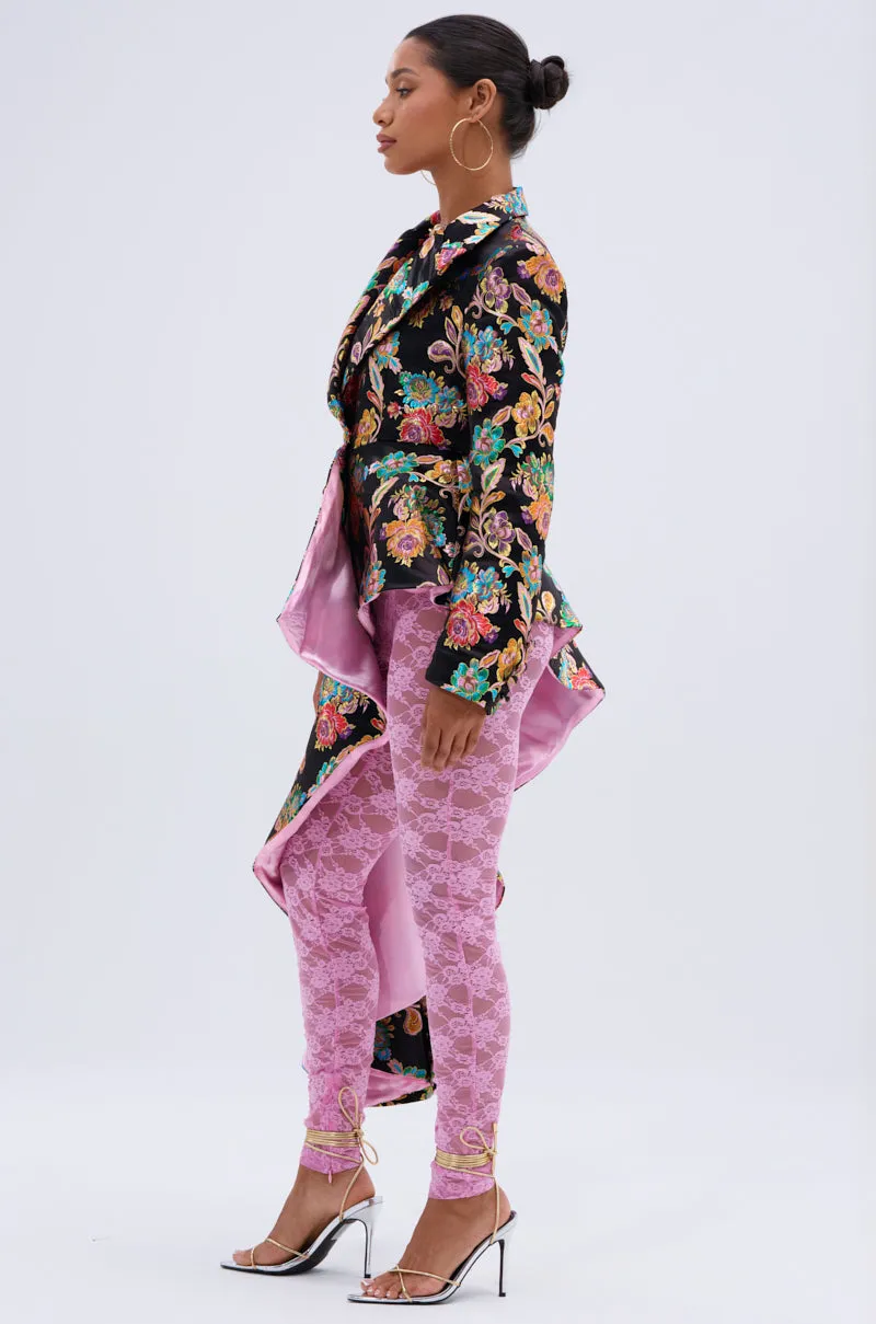 STEPPING OUT ASYMMETRICAL BLAZER