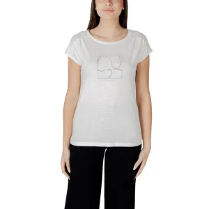 Street One White Cotton Tops & T-Shirt