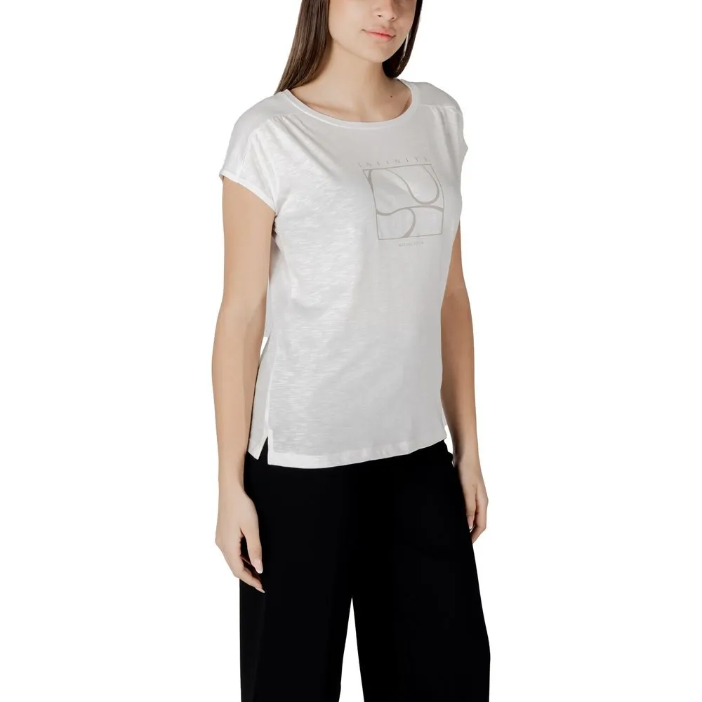 Street One White Cotton Tops & T-Shirt