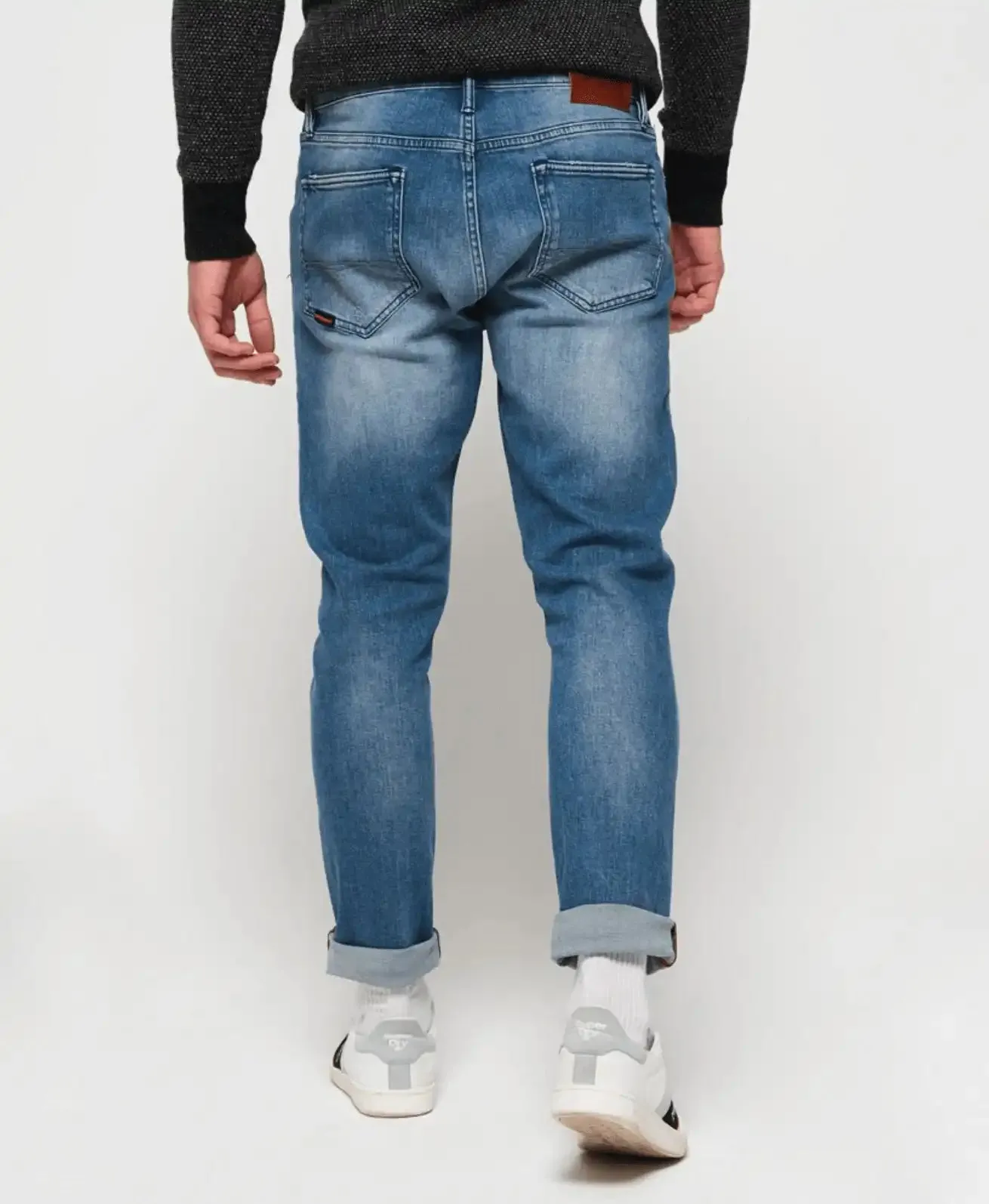 Superdry - Tyler Slim Jeans - Tunstall Mid Blue