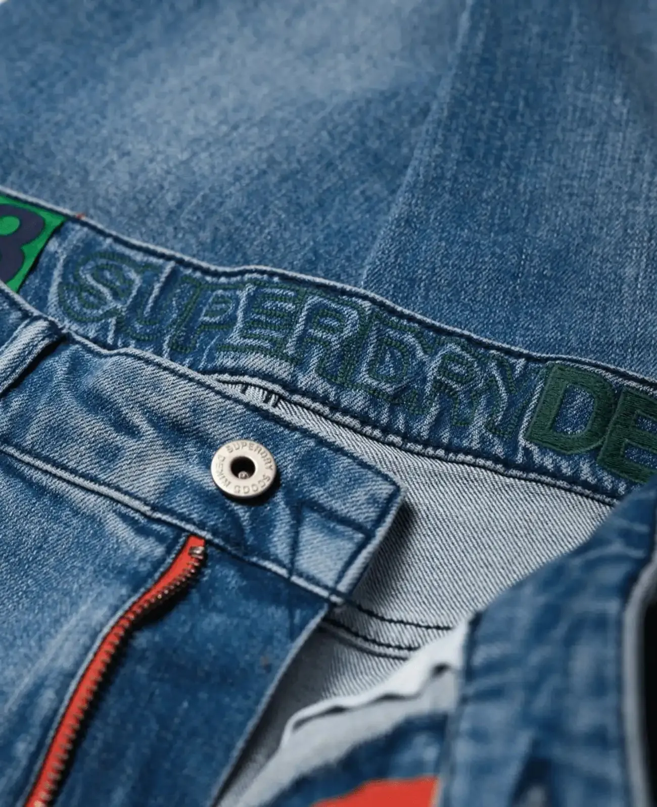 Superdry - Tyler Slim Jeans - Tunstall Mid Blue