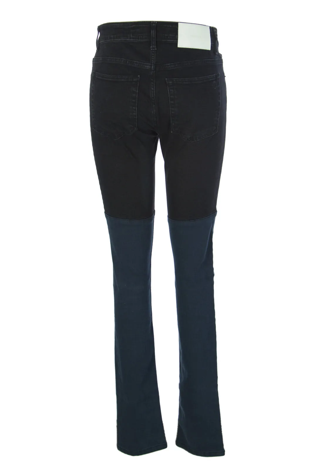 SURFACE TO AIR Women's Black   Blue Horizontal Super Skinny Jeans $245 NEW