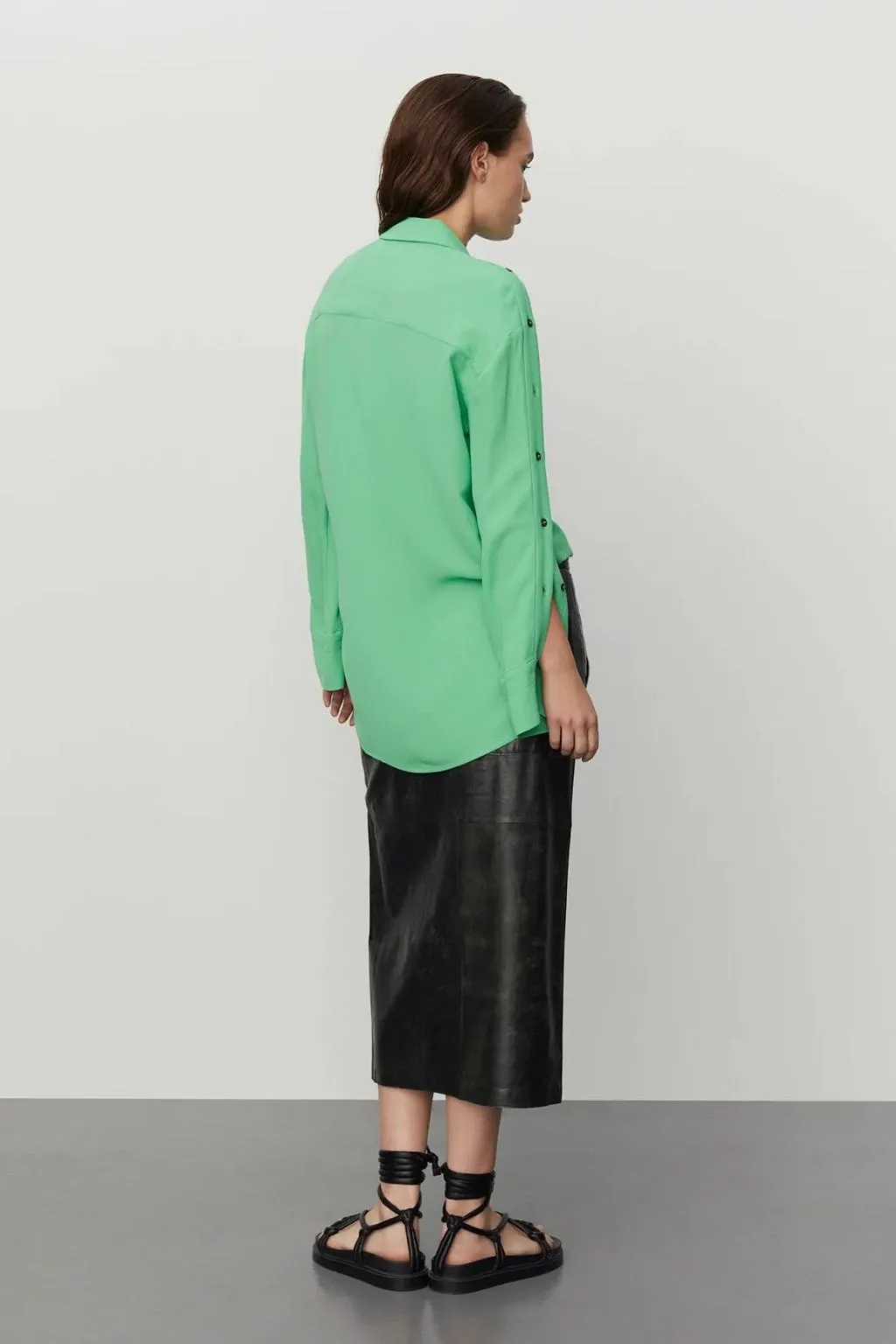 Sylvie Blouse Bright Green