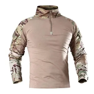 T-Shirt à Manches Longues Camo Vintage