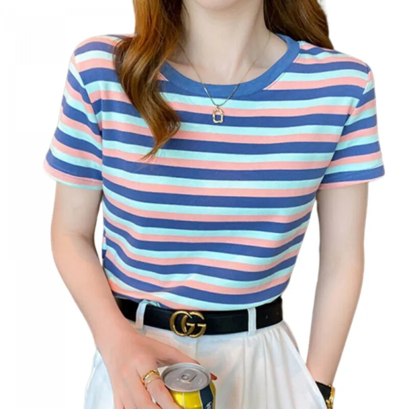 T Shirt Rayures Vintage