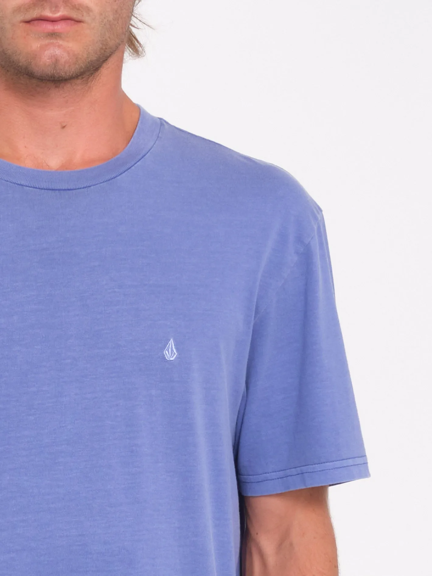 T-shirt Solid Stone - BALLPOINT BLUE